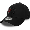 petten-gebogen-zwart-verstelbaar-9forty-tonal-icon-van-new-york-yankees-mlb-van-new-era