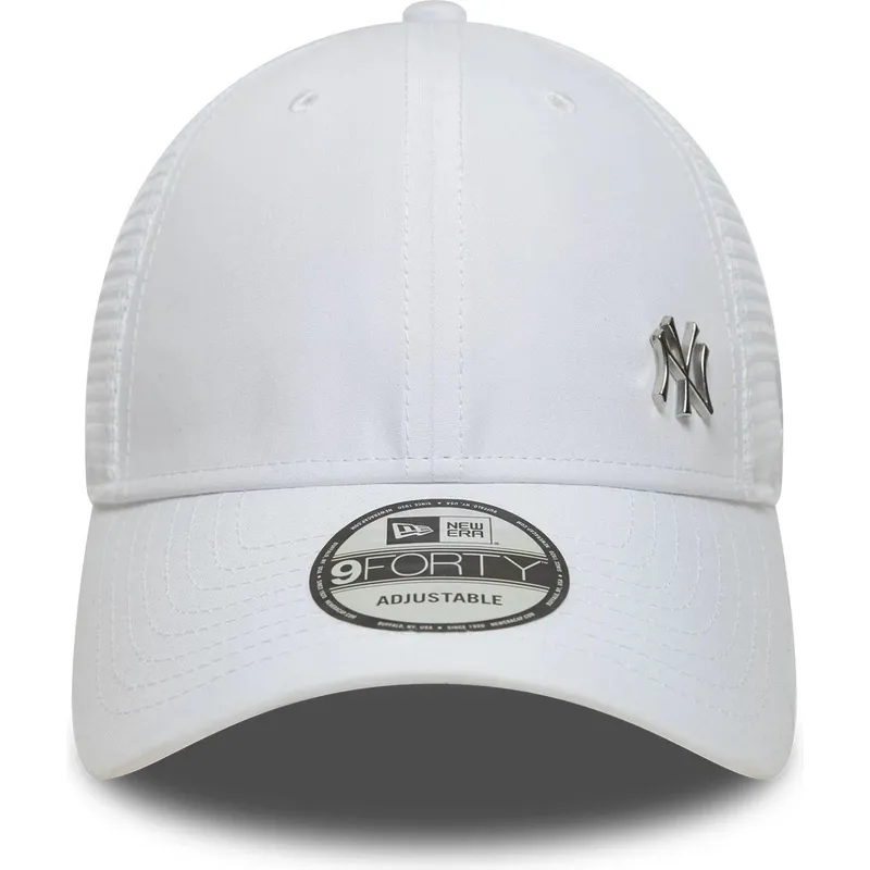 petten-gebogen-wit-verstelbaar-9forty-flawless-van-new-york-yankees-mlb-van-new-era