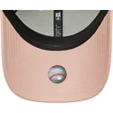 petten-gebogen-beige-verstelbaar-rosa-rosa-9forty-world-series-patch-van-los-angeles-dodgers-mlb-van-new-era