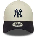 petten-gebogen-beige-verstelbaar-9forty-world-series-van-new-york-yankees-mlb-van-new-era