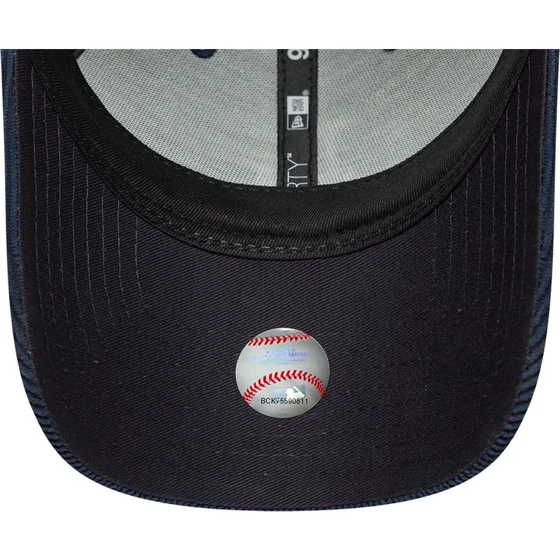 petten-gebogen-marineblauw-verstelbaar-9forty-soft-cord-van-los-angeles-dodgers-mlb-van-new-era