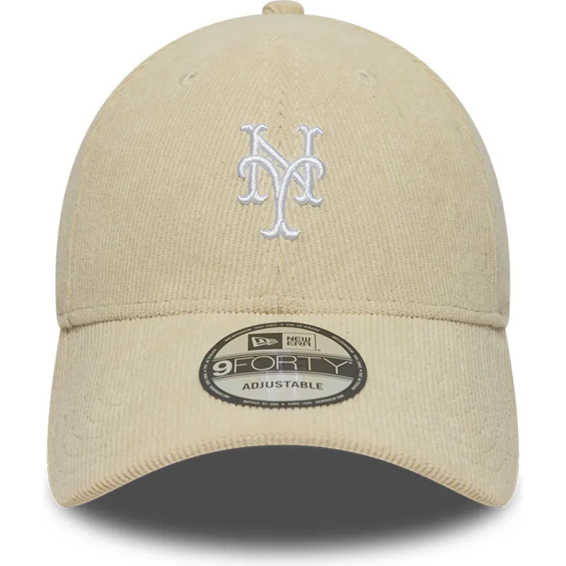 petten-gebogen-beige-verstelbaar-9forty-soft-cord-van-new-york-mets-mlb-van-new-era petten-gebogen-beige-verstelbaar-9forty-soft-cord-van-new-york-mets-mlb-van-new-era