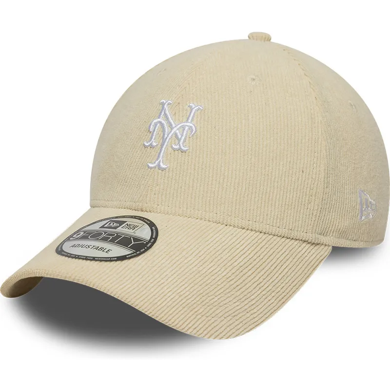 petten-gebogen-beige-verstelbaar-9forty-soft-cord-van-new-york-mets-mlb-van-new-era petten-gebogen-beige-verstelbaar-9forty-soft-cord-van-new-york-mets-mlb-van-new-era