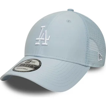 Petten gebogen blauw verstelbaar 9FORTY Homefield Midi van Los Angeles Dodgers MLB van New Era