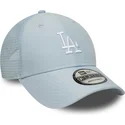 petten-gebogen-blauw-verstelbaar-9forty-homefield-midi-van-los-angeles-dodgers-mlb-van-new-era