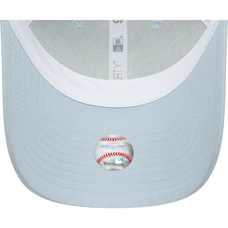 petten-gebogen-blauw-verstelbaar-9forty-homefield-midi-van-los-angeles-dodgers-mlb-van-new-era