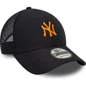 petten-gebogen-marineblauw-verstelbaar-9forty-homefield-midi-van-new-york-yankees-mlb-van-new-era