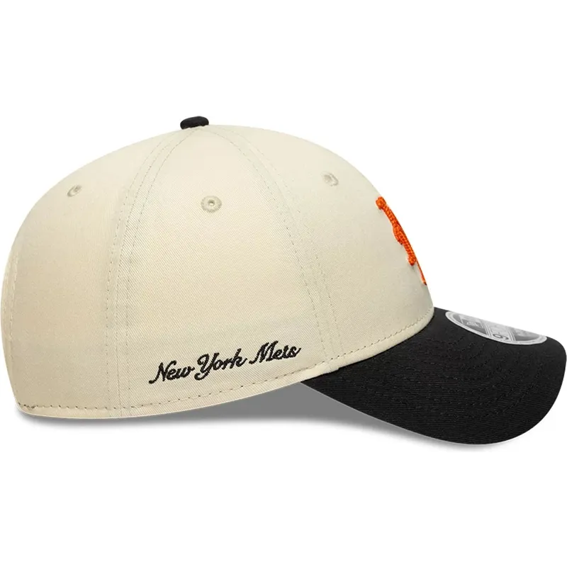 petten-gebogen-beige-snapback-9forty-m-crown-side-script-van-new-york-mets-mlb-van-new-era petten-gebogen-beige-snapback-9forty-m-crown-side-script-van-new-york-mets-mlb-van-new-era