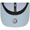 petten-gebogen-blauw-snapback-9forty-m-crown-linen-van-new-york-mets-mlb-van-new-era
