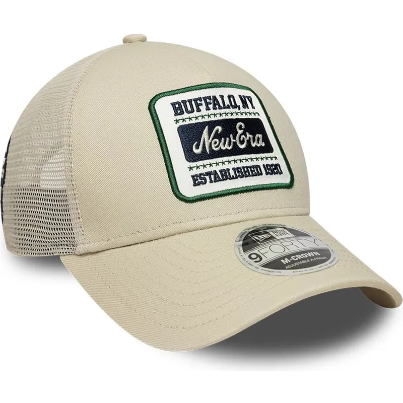petten-gebogen-beige-snapback-9forty-m-crown-a-frame-multi-patch-van-new-era