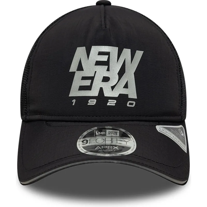 petten-gebogen-zwart-verstelbaar-9forty-apex-reflective-a-frame-van-new-era