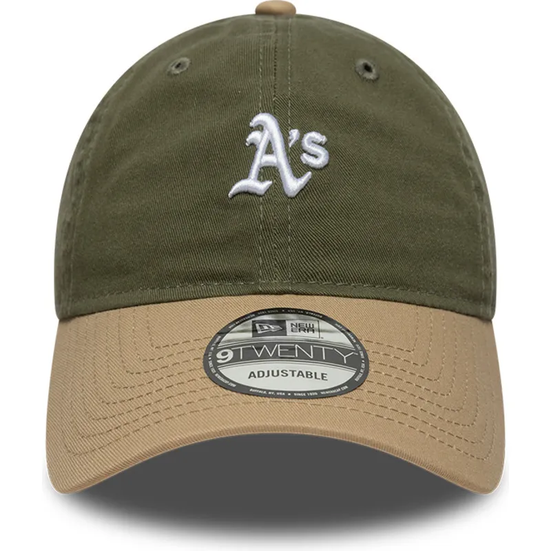 petten-gebogen-meerkleurig-verstelbaar-9twenty-mini-washed-contrast-van-oakland-athletics-mlb-van-new-era petten-gebogen-meerkleurig-verstelbaar-9twenty-mini-washed-contrast-van-oakland-athletics-mlb-van-new-era