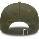 petten-gebogen-meerkleurig-verstelbaar-9twenty-mini-washed-contrast-van-oakland-athletics-mlb-van-new-era