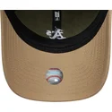 petten-gebogen-meerkleurig-verstelbaar-9twenty-mini-washed-contrast-van-oakland-athletics-mlb-van-new-era