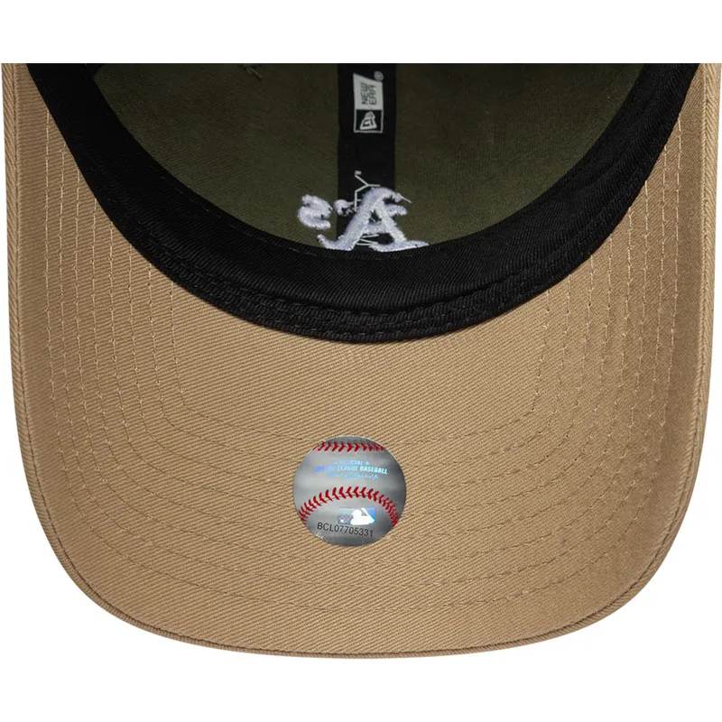petten-gebogen-meerkleurig-verstelbaar-9twenty-mini-washed-contrast-van-oakland-athletics-mlb-van-new-era petten-gebogen-meerkleurig-verstelbaar-9twenty-mini-washed-contrast-van-oakland-athletics-mlb-van-new-era
