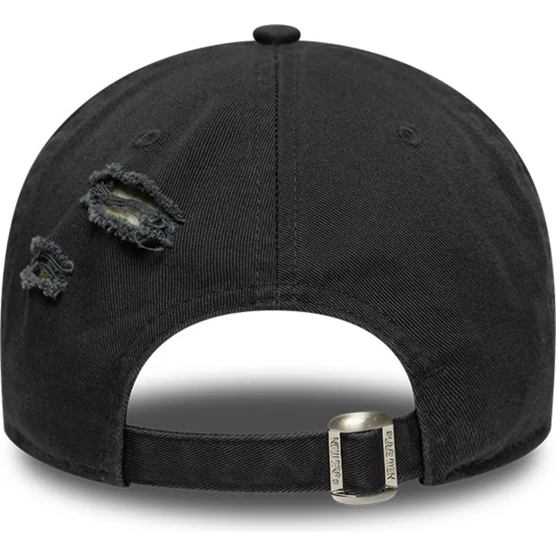 petten-gebogen-zwart-verstelbaar-9twenty-wash-distress-a-frame-van-new-era petten-gebogen-zwart-verstelbaar-9twenty-wash-distress-a-frame-van-new-era