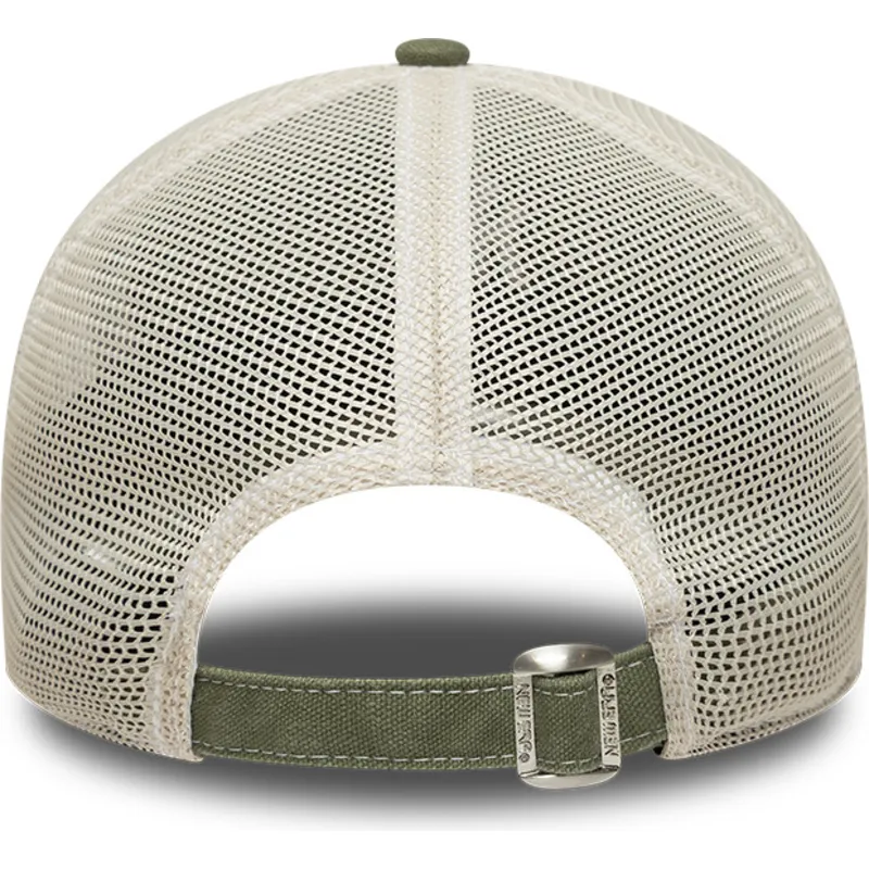 petten-gebogen-groen-verstelbaar-9twenty-cotton-canv-van-new-york-yankees-mlb-van-new-era
