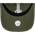 petten-gebogen-groen-verstelbaar-9twenty-cotton-canv-van-new-york-yankees-mlb-van-new-era