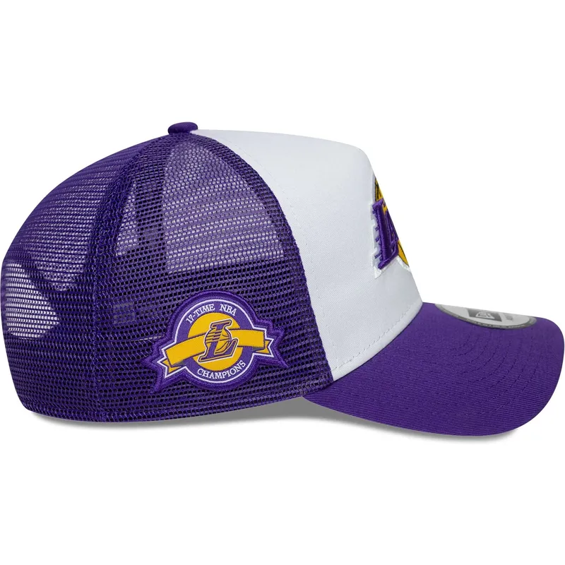 petten-gebogen-paars-snapback-a-frame-side-patch-van-los-angeles-lakers-nba-van-new-era petten-gebogen-paars-snapback-a-frame-side-patch-van-los-angeles-lakers-nba-van-new-era
