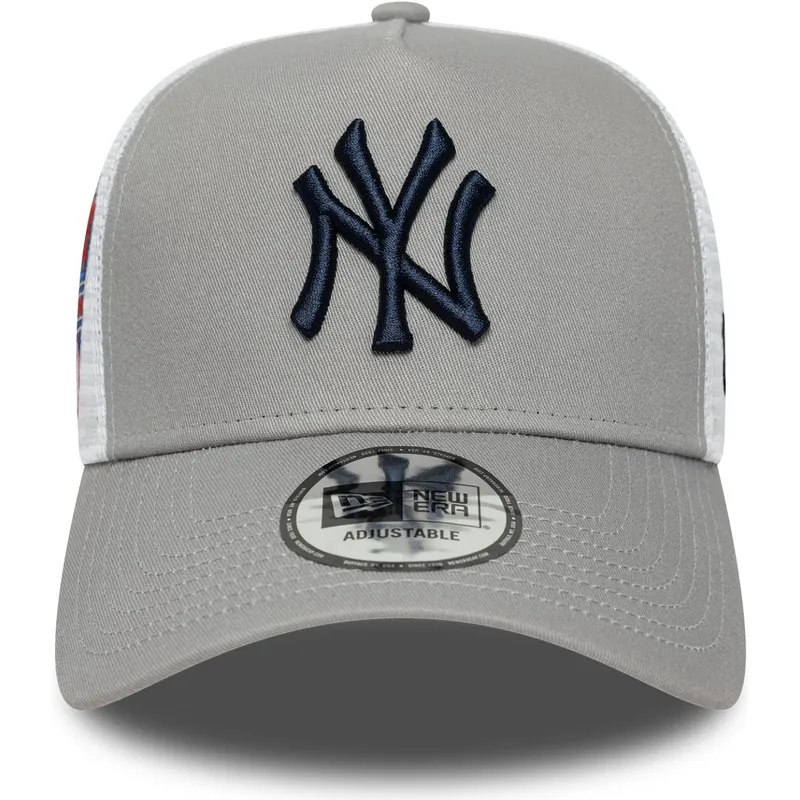 petten-gebogen-grijs-snapback-a-frame-side-patch-van-new-york-yankees-mlb-van-new-era petten-gebogen-grijs-snapback-a-frame-side-patch-van-new-york-yankees-mlb-van-new-era