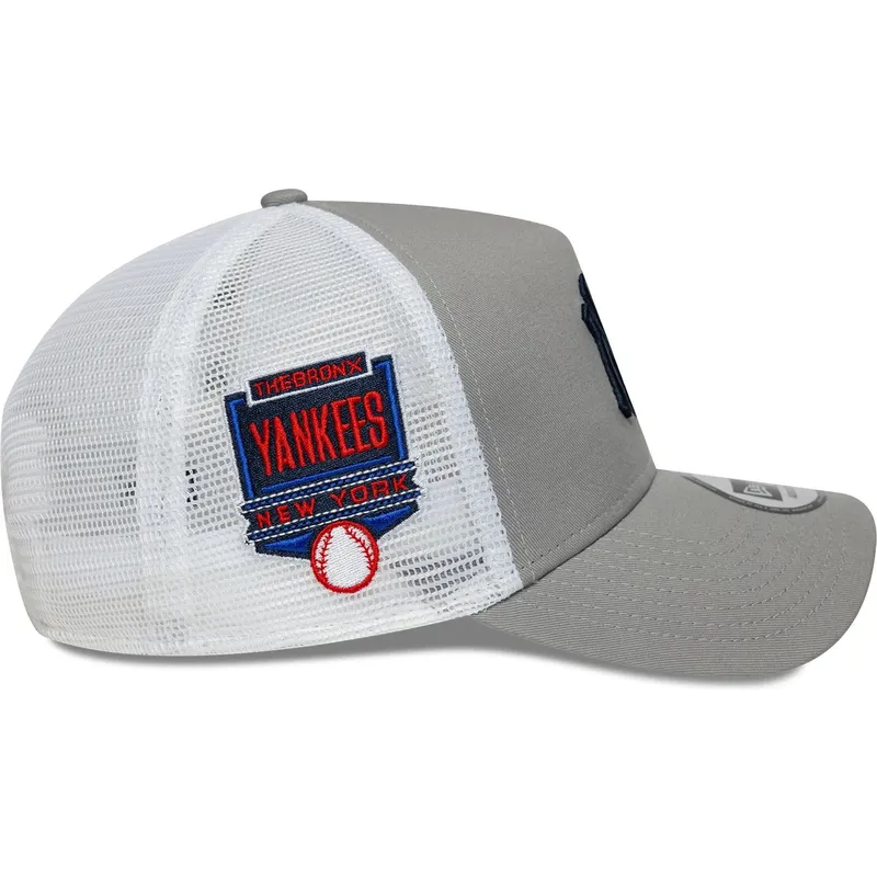 petten-gebogen-grijs-snapback-a-frame-side-patch-van-new-york-yankees-mlb-van-new-era petten-gebogen-grijs-snapback-a-frame-side-patch-van-new-york-yankees-mlb-van-new-era
