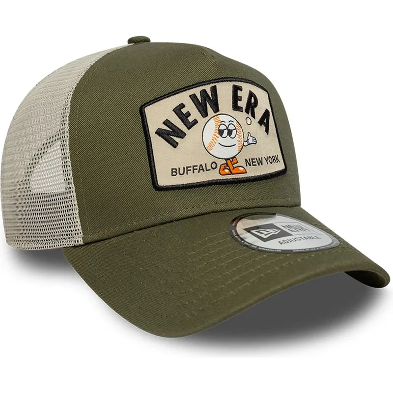 petten-gebogen-groen-snapback-a-frame-summer-patch-van-new-era petten-gebogen-groen-snapback-a-frame-summer-patch-van-new-era