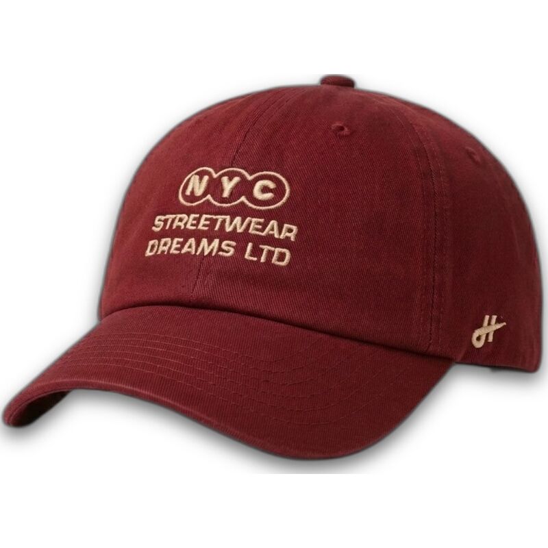 petten-gebogen-rood-verstelbaar-ny-dreams-just-kids-the-90s-van-homenage petten-gebogen-rood-verstelbaar-ny-dreams-just-kids-the-90s-van-homenage