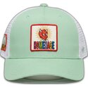 petten-gebogen-groen-snapback-the-trucker-childhood-fun-the-van-homenage