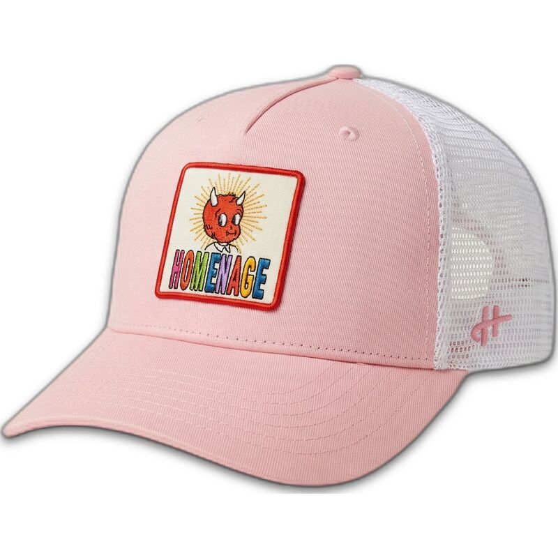 petten-gebogen-roze-snapback-the-trucker-childhood-fun-the-van-homenage