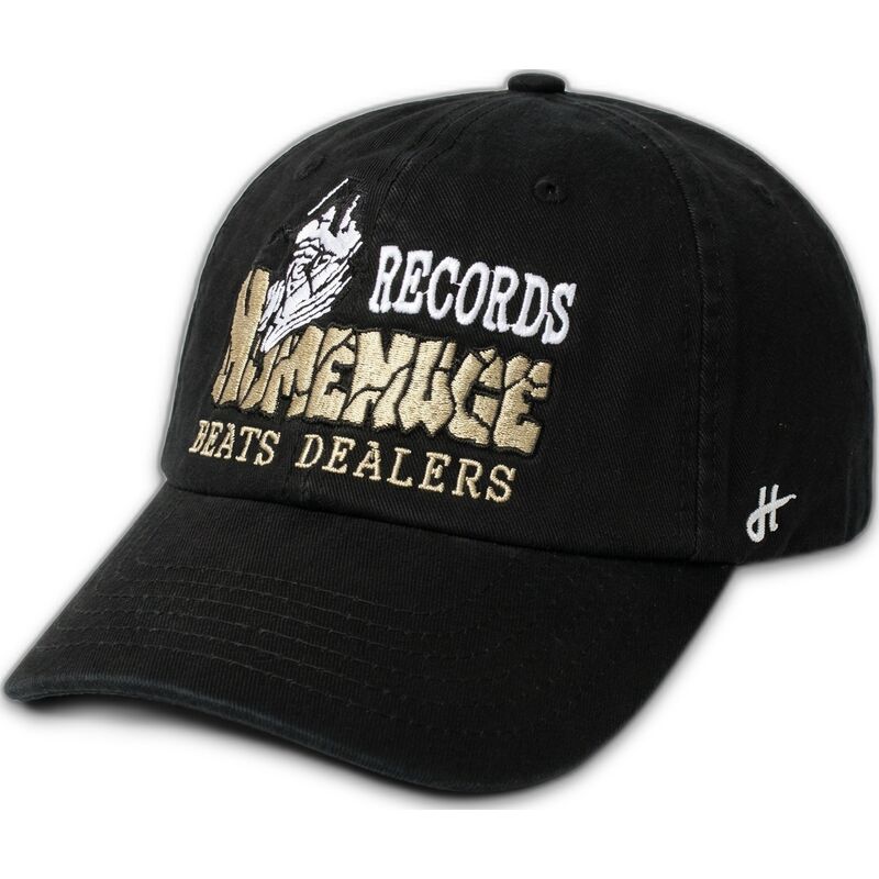 petten-gebogen-zwart-verstelbaar-records-music-shapes-identity-the-90s-van-homenage