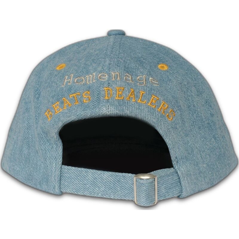 petten-gebogen-blauw-verstelbaar-denim-records-music-shapes-identity-the-90s-van-homenage