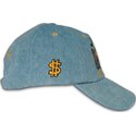 petten-gebogen-blauw-verstelbaar-denim-records-music-shapes-identity-the-90s-van-homenage