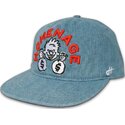 petten-plat-blauw-snapback-denim-money-music-shapes-identity-the-snap-van-homenage