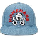 petten-plat-blauw-snapback-denim-money-music-shapes-identity-the-snap-van-homenage