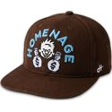 petten-plat-bruin-snapback-money-music-shapes-identity-the-snap-van-homenage