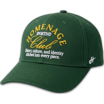 Petten gebogen groen snapback Club Sport The Ball van Homenage
