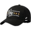 petten-gebogen-zwart-verstelbaar-players-sport-the-ball-van-homenage