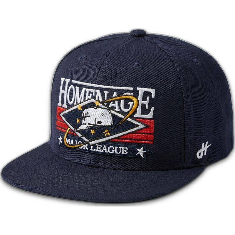 petten-plat-marineblauw-snapback-game-sport-the-snap-van-homenage