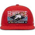 petten-plat-rood-snapback-game-sport-the-snap-van-homenage