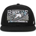 petten-plat-zwart-snapback-game-sport-the-snap-van-homenage