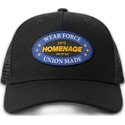 petten-gebogen-zwart-snapback-the-trucker-union-workwear-the-van-homenage