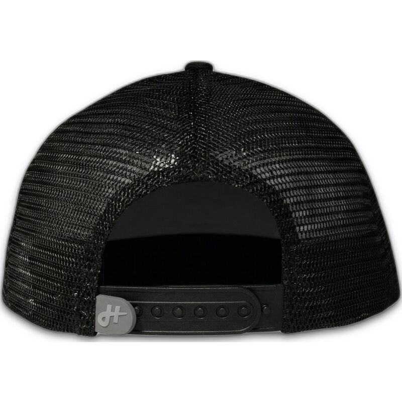petten-gebogen-zwart-snapback-the-trucker-union-workwear-the-van-homenage