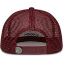 petten-gebogen-rood-snapback-the-trucker-union-workwear-the-van-homenage