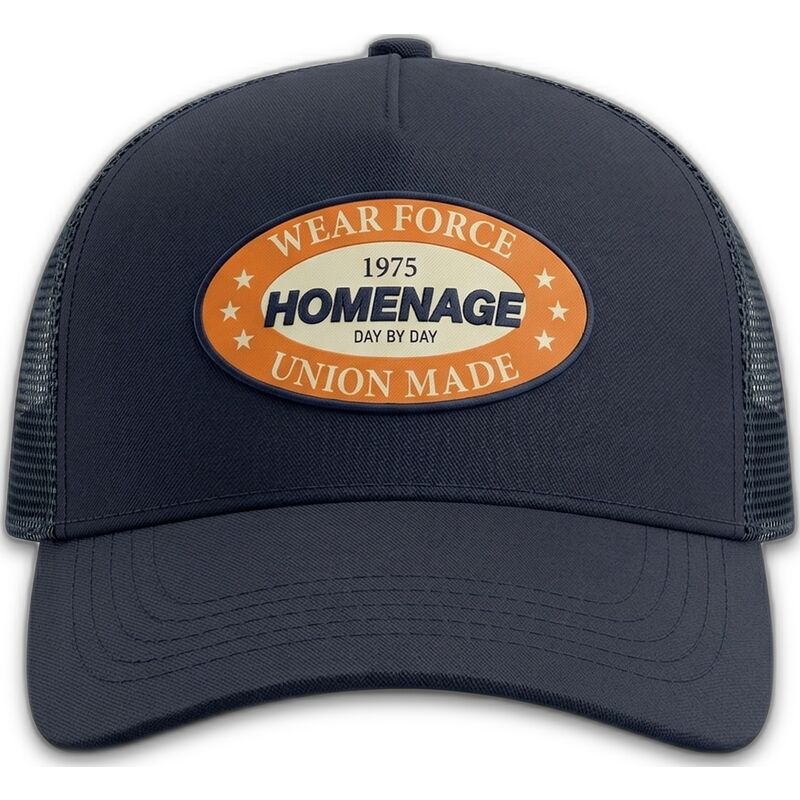 petten-gebogen-marineblauw-snapback-the-trucker-union-workwear-the-van-homenage petten-gebogen-marineblauw-snapback-the-trucker-union-workwear-the-van-homenage