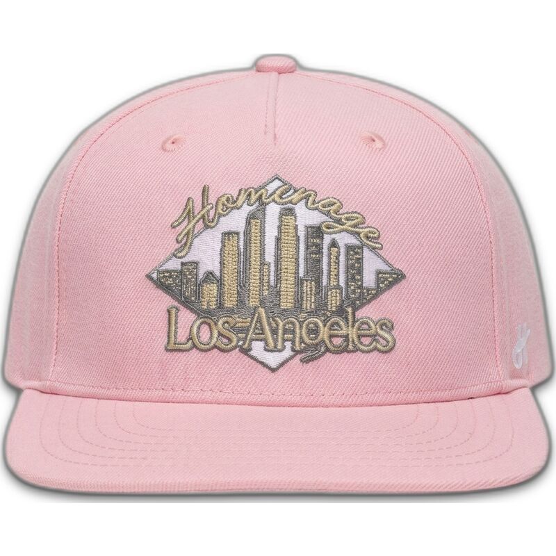 petten-plat-roze-snapback-lasky-skylines-the-retro-van-homenage
