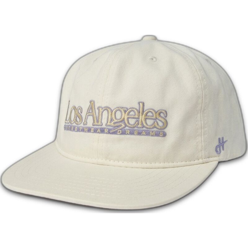 petten-plat-creme-snapback-angeles-skylines-the-snap-van-homenage