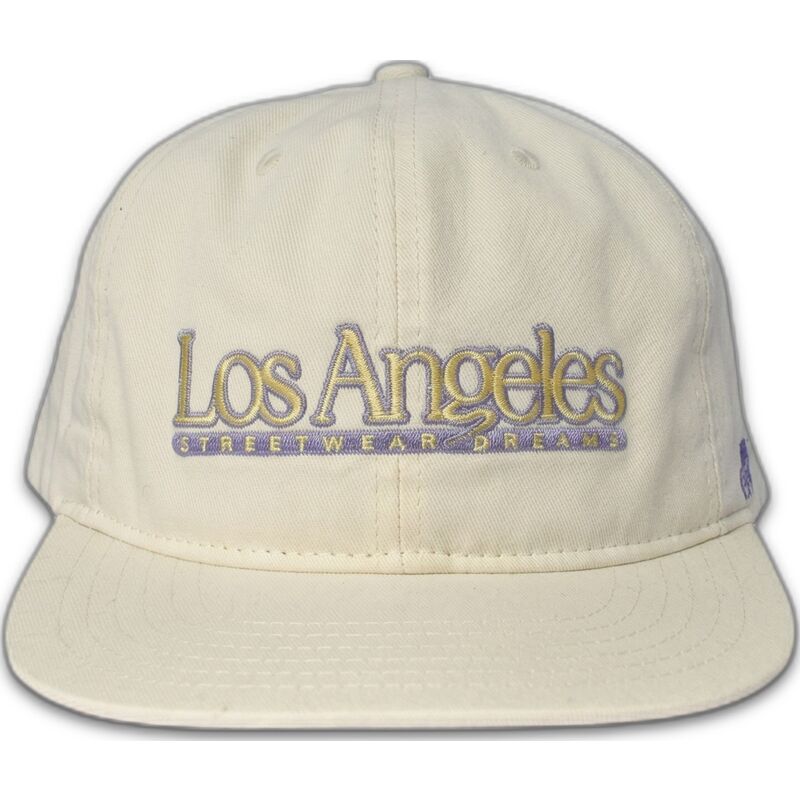 petten-plat-creme-snapback-angeles-skylines-the-snap-van-homenage
