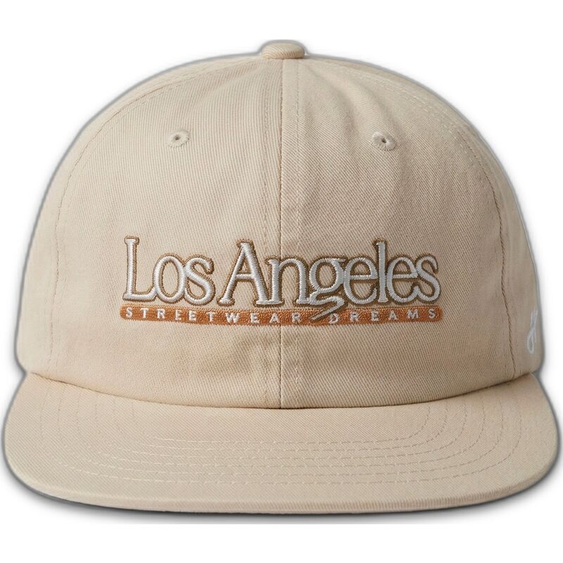 petten-plat-beige-snapback-los-angeles-skylines-the-snap-van-homenage