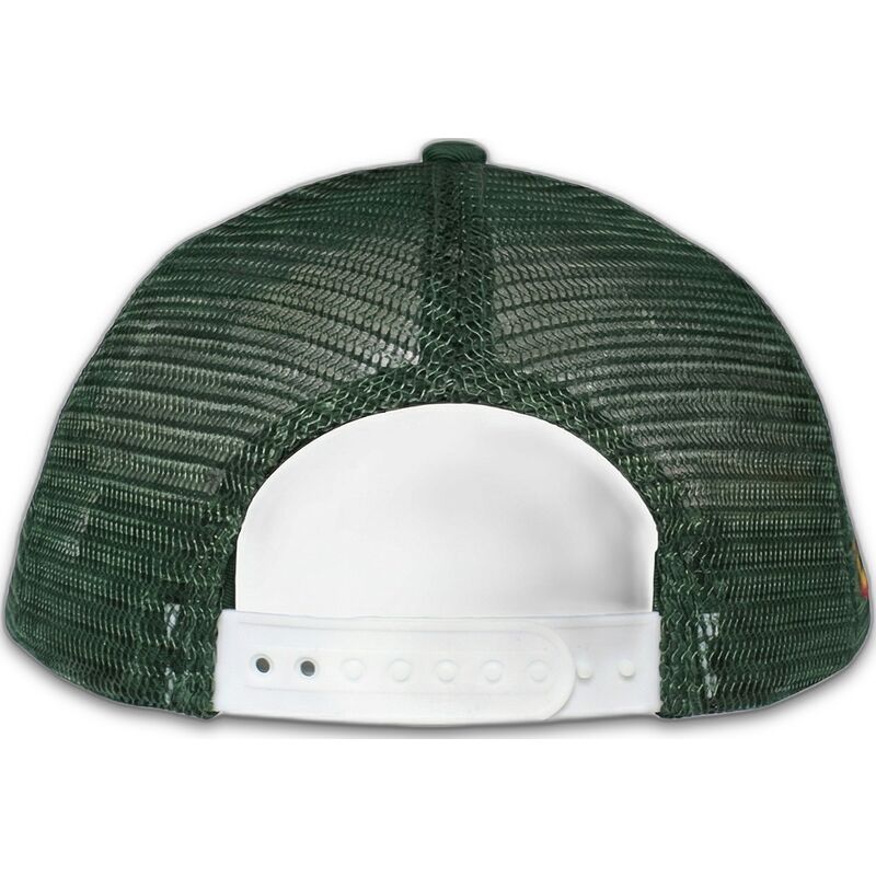 petten-gebogen-groen-snapback-the-trucker-childhood-fun-the-van-homenage