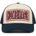 petten-gebogen-marineblauw-snapback-the-trucker-vintage-childhood-fun-the-van-homenage